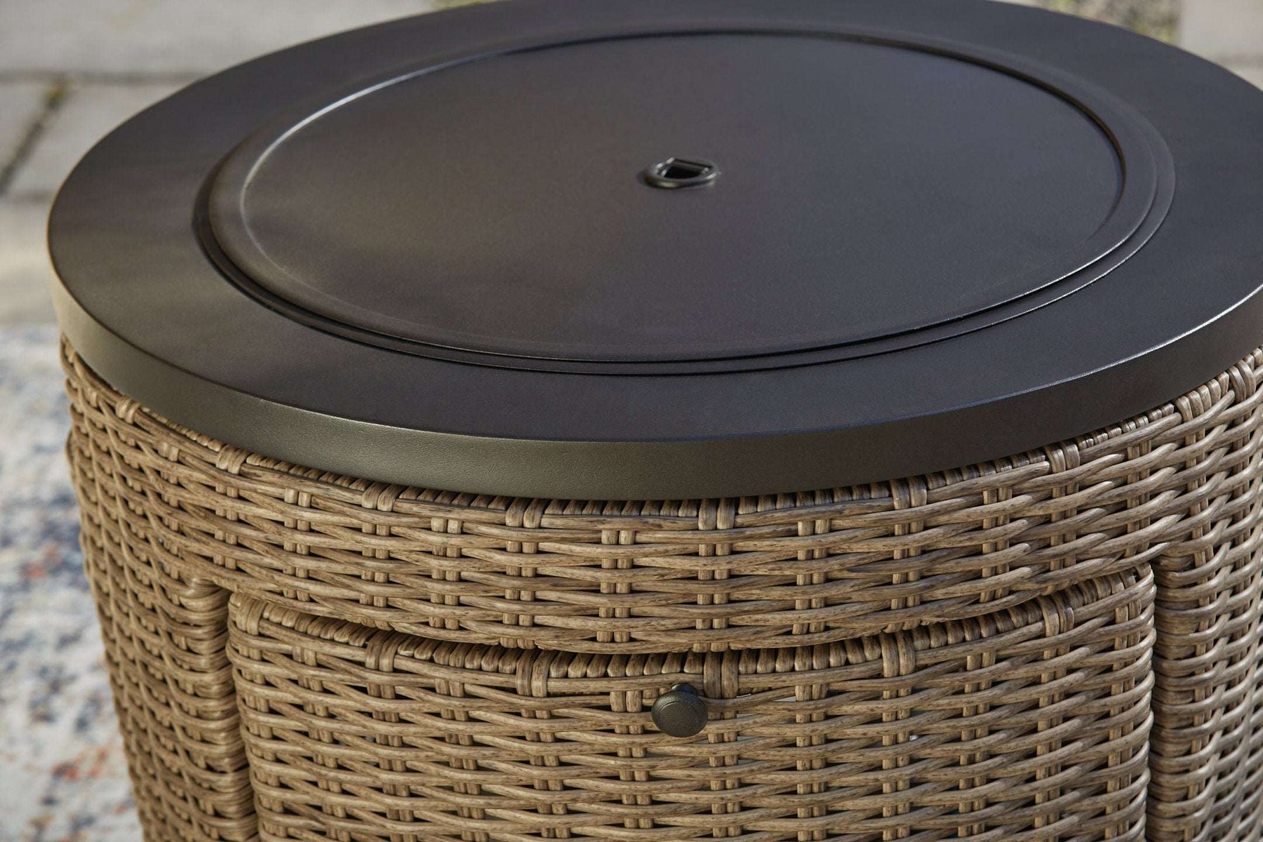 Malayah Fire Pit Half Price Furniture