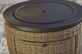 Malayah Fire Pit Half Price Furniture