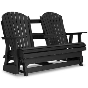 Hyland wave Outdoor Glider Loveseat - Half Price Furniture