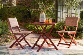 Safari Peak Outdoor Table and Chairs (Set of 3) - Half Price Furniture