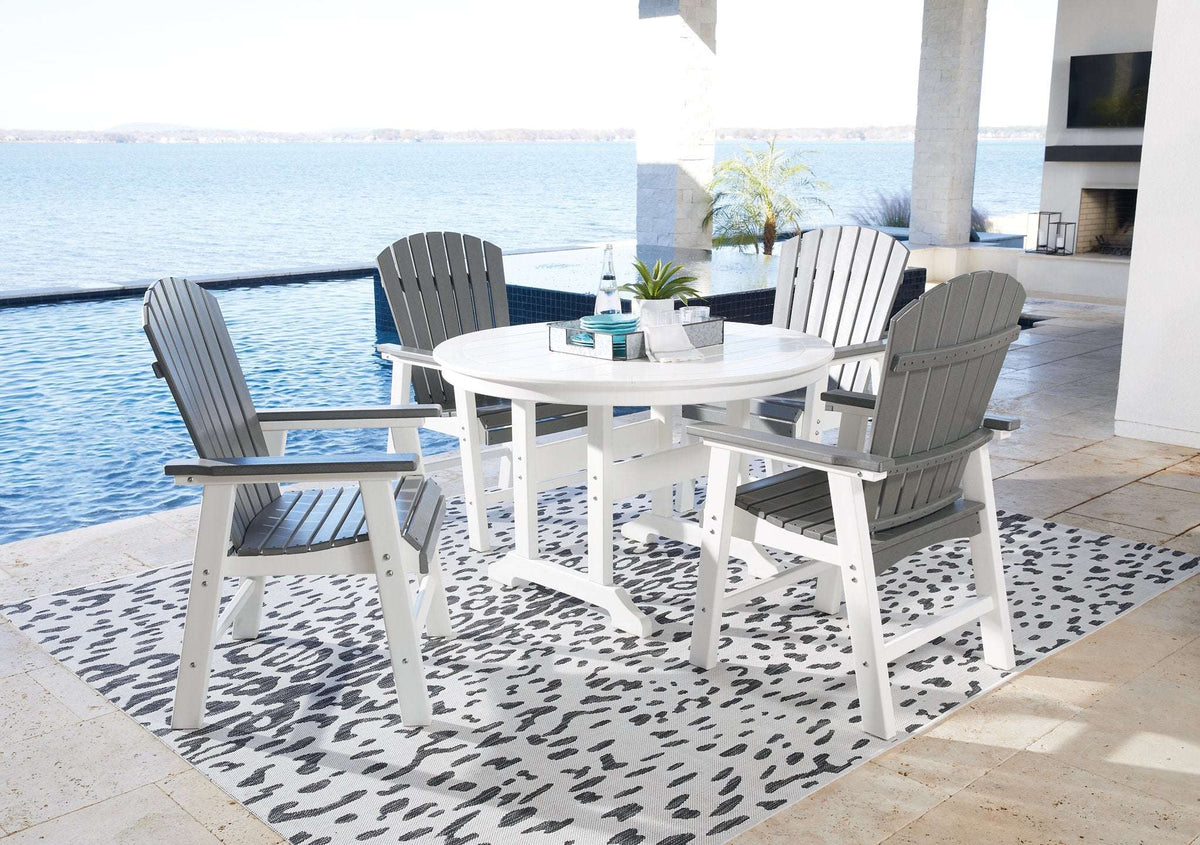 Transville Outdoor Dining Set - Half Price Furniture