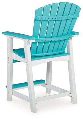 Eisely Outdoor Counter Height Bar Stool (Set of 2) - Half Price Furniture