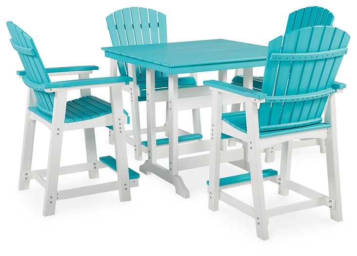 Eisely Outdoor Dining Set  Las Vegas Furniture Stores