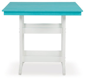 Eisely Outdoor Counter Height Dining Table - Outdoor Counter Table - Half Price Furniture