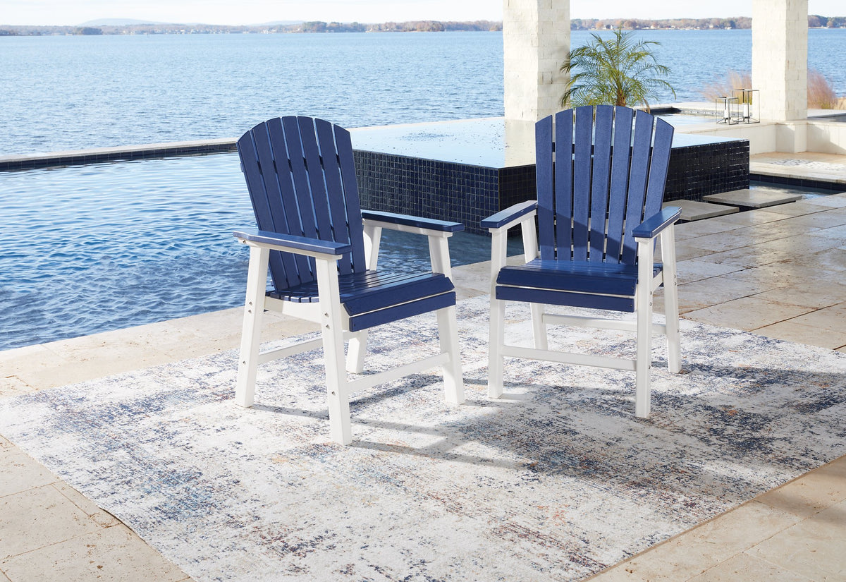 Toretto Outdoor Dining Arm Chair (Set of 2) - Half Price Furniture
