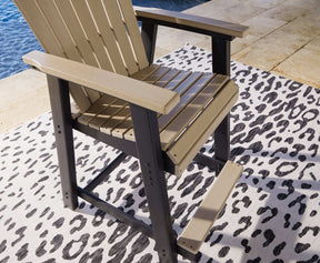 Fairen Trail Outdoor Counter Height Bar Stool (Set of 2) - Outdoor Counter Barstool - Half Price Furniture