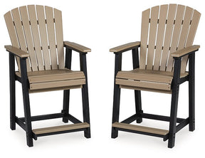 Fairen Trail Outdoor Counter Height Bar Stool (Set of 2) - Half Price Furniture