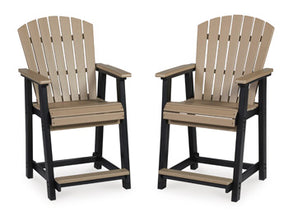 Fairen Trail Outdoor Counter Height Bar Stool (Set of 2) - Outdoor Counter Barstool - Half Price Furniture
