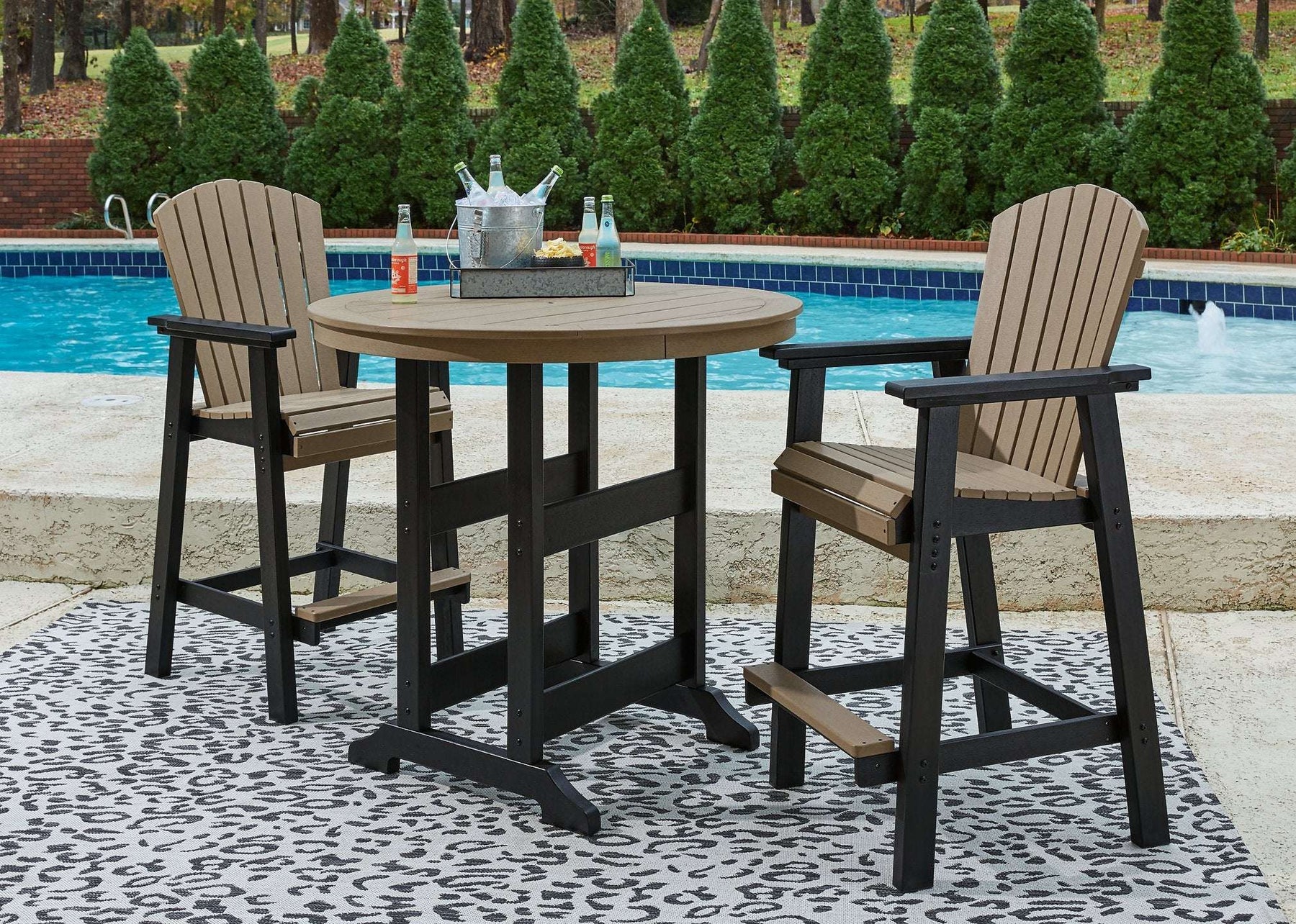Fairen Trail Outdoor Dining Set - Outdoor Dining Set - Half Price Furniture