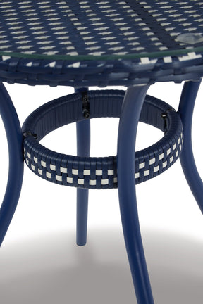 Odyssey Blue Outdoor Table and Chairs (Set of 3) - Half Price Furniture