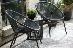 Mandarin Cape Outdoor Table and Chairs (Set of 3) - Half Price Furniture