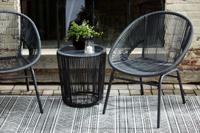 Mandarin Cape Outdoor Table and Chairs (Set of 3) - Half Price Furniture