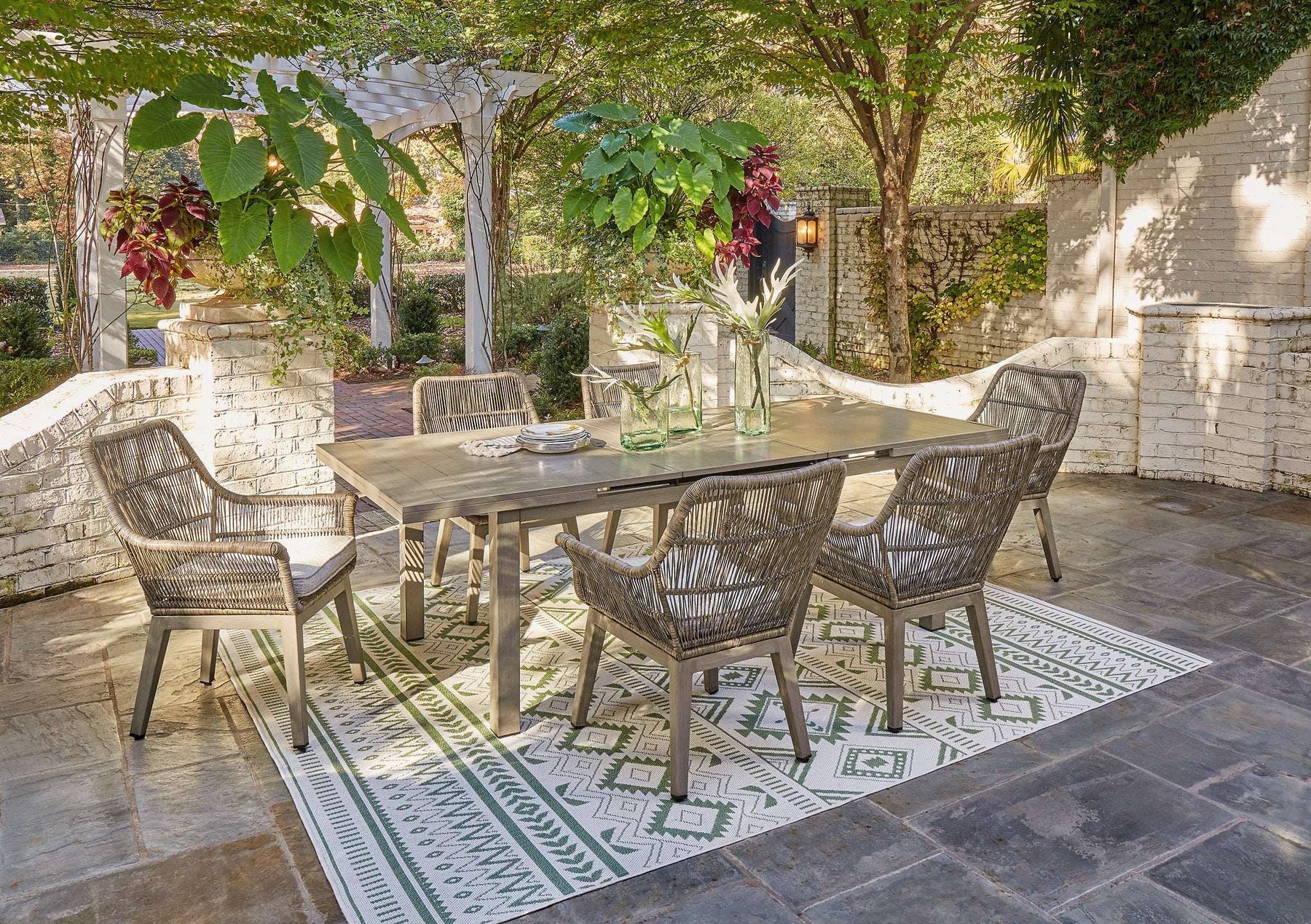 Beach Front Outdoor Set - Outdoor Dining Set - Half Price Furniture