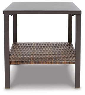 Zariyah Outdoor Love/Chairs/Table Set (Set of 4) Half Price Furniture