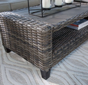 Cloverbrooke 4-Piece Outdoor Conversation Set - Outdoor Seating Set - Half Price Furniture