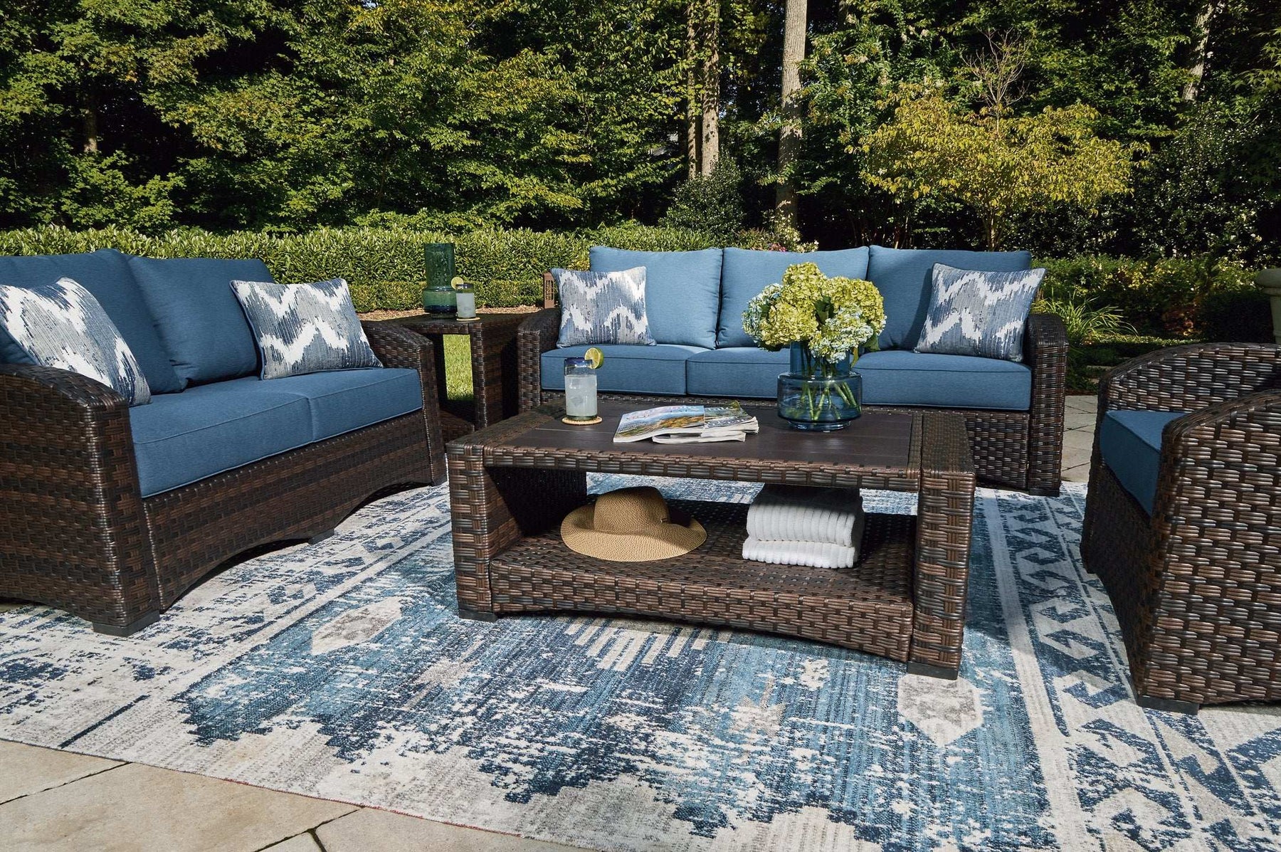 Windglow Outdoor Coffee Table Half Price Furniture