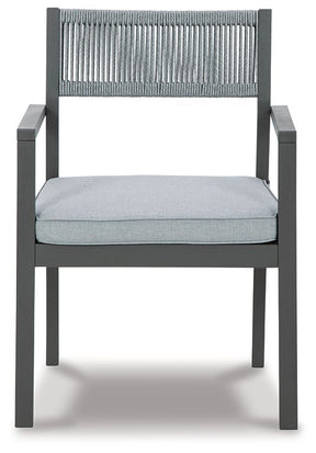 Eden Town Arm Chair with Cushion (Set of 2) Half Price Furniture