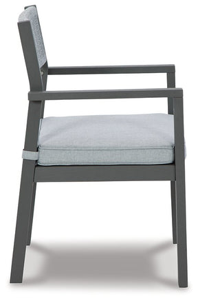 Eden Town Arm Chair with Cushion (Set of 2) - Half Price Furniture