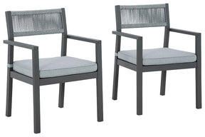 Eden Town Arm Chair with Cushion (Set of 2) - Half Price Furniture