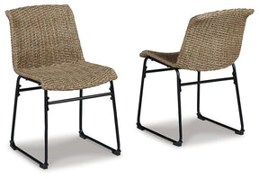 Amaris Outdoor Dining Chair (Set of 2) - Outdoor Dining Chair - Half Price Furniture