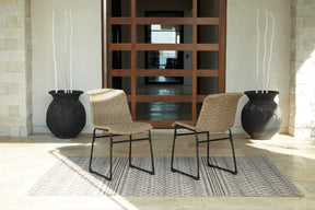 Amaris Outdoor Dining Chair (Set of 2) - Outdoor Dining Chair - Half Price Furniture