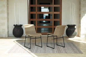Amaris Outdoor Dining Chair (Set of 2) - Outdoor Dining Chair - Half Price Furniture