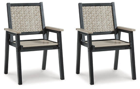 Mount Valley Arm Chair (set Of 2) - Half Price Furniture