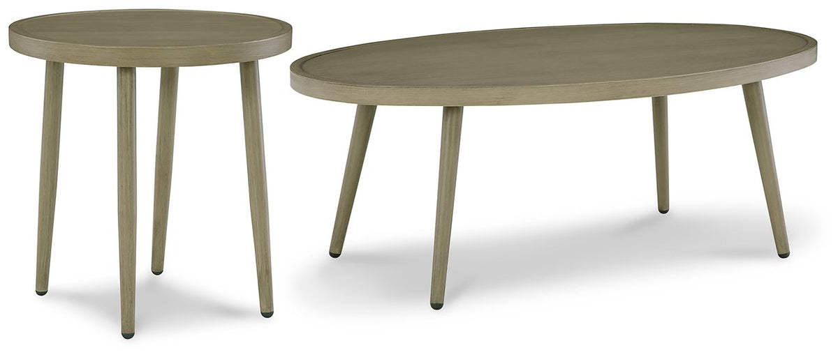 Swiss Valley Outdoor Occasional Table Set Half Price Furniture