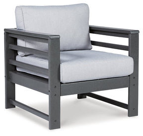 Amora Outdoor Lounge Chair with Cushion (Set of 2) - Outdoor Seating - Half Price Furniture