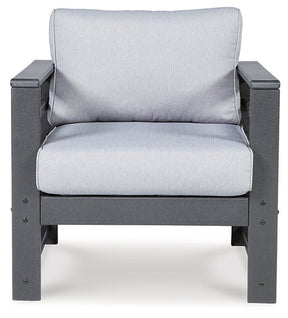 Amora Outdoor Lounge Chair with Cushion (Set of 2) - Outdoor Seating - Half Price Furniture