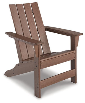 Emmeline Outdoor Adirondack Chairs with Tete-A-Tete Connector - Outdoor Table Set - Half Price Furniture