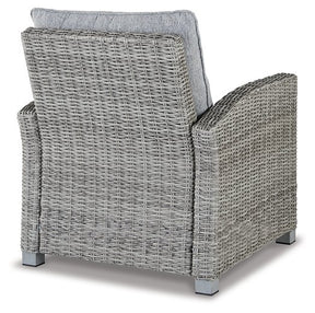 Naples Beach Lounge Chair with Cushion Half Price Furniture