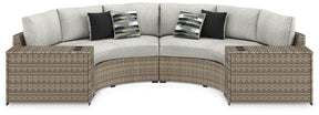 Calworth Outdoor Sectional - Outdoor Seating - Half Price Furniture
