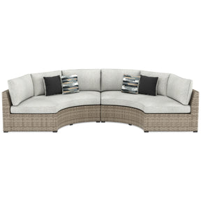 Calworth Outdoor Sectional - Outdoor Seating - Half Price Furniture