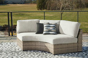 Calworth Outdoor Sectional - Outdoor Seating - Half Price Furniture
