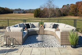Calworth Outdoor Sectional - Outdoor Seating - Half Price Furniture