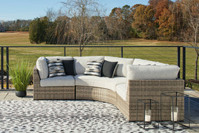 Calworth Outdoor Sectional - Outdoor Seating - Half Price Furniture