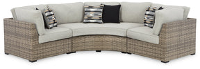 Calworth Outdoor Sectional - Outdoor Seating - Half Price Furniture