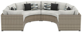 Calworth Outdoor Sectional - Outdoor Seating - Half Price Furniture