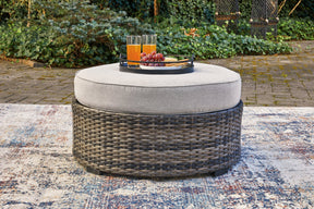 Harbor Court Ottoman with Cushion - Half Price Furniture