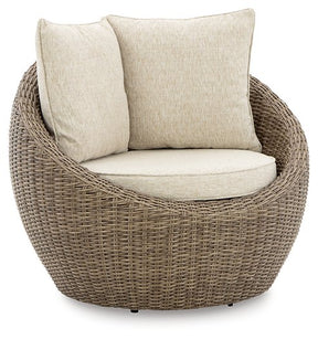 Danson Swivel Lounge with Cushion (Set of 2) - Half Price Furniture