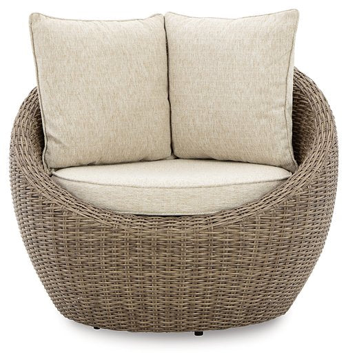 Danson Swivel Lounge with Cushion (Set of 2) - Half Price Furniture