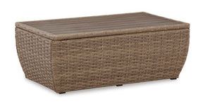 Sandy Bloom Outdoor Coffee Table - Half Price Furniture