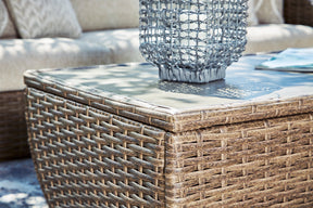 Sandy Bloom Outdoor Coffee Table - Half Price Furniture