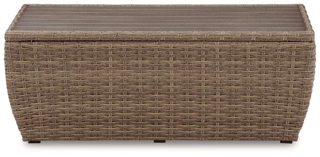 Sandy Bloom Outdoor Coffee Table Half Price Furniture