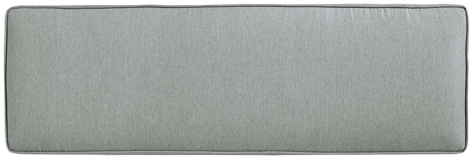 Elite Park Outdoor Bench with Cushion - Outdoor Dining Bench - Half Price Furniture
