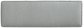 Elite Park Outdoor Bench with Cushion - Outdoor Dining Bench - Half Price Furniture