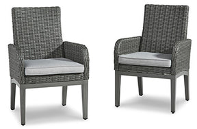 Elite Park Arm Chair with Cushion (Set of 2) Half Price Furniture