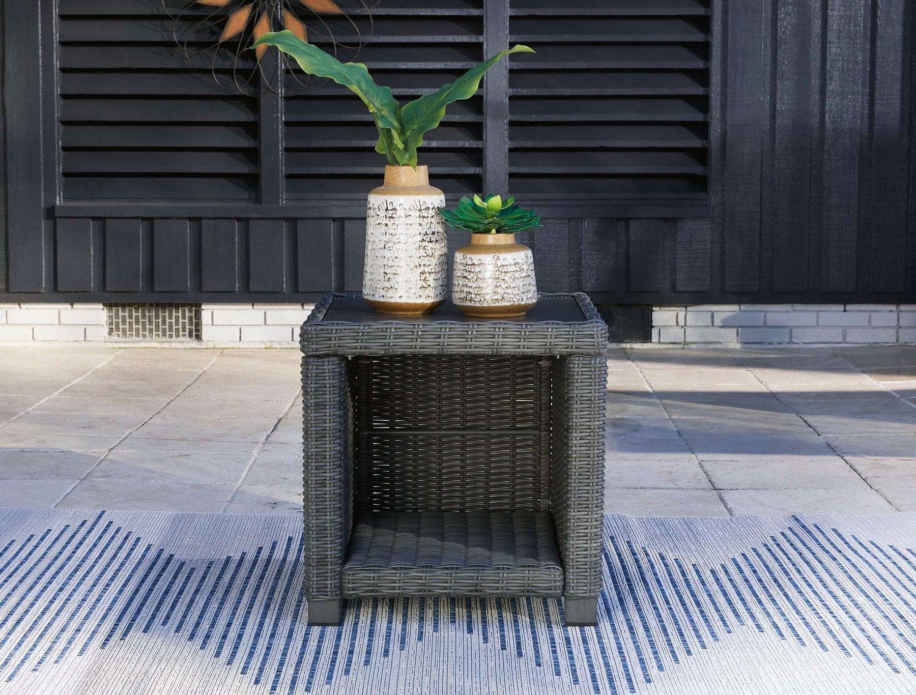 Elite Park Outdoor End Table - Outdoor End Table - Half Price Furniture