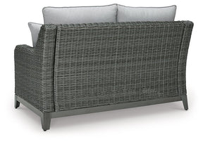 Elite Park Outdoor Loveseat with Cushion - Outdoor Seating - Half Price Furniture